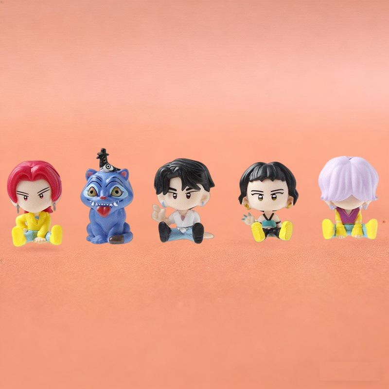 KPOP Demon Hunter Girl Group Figure Pendant Keychain - Trendy Children's Toy Gift Blind Box