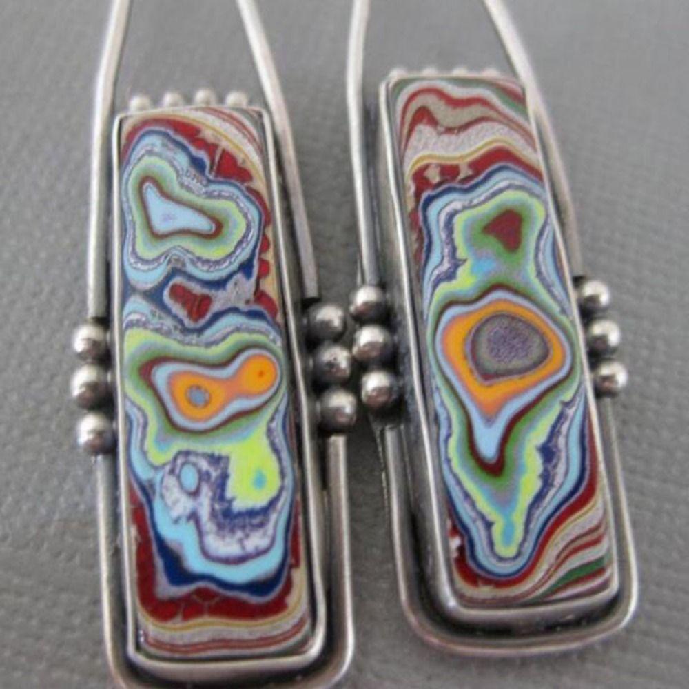 Geometry Shape Drop Earrings Classic Fashion Jewelry Elegant Dangle Earrings  Gift