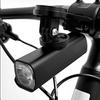 LED Mountain Bike Front Light Type-C Charging Aluminum Alloy Bicycle Lamp Digital Display Bicycles Flashlight for Night Cycling