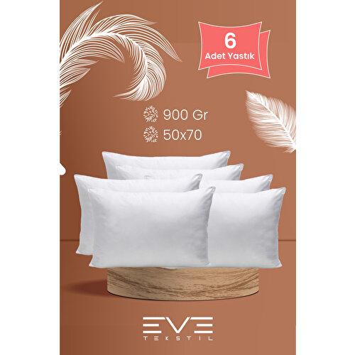 

Набор силиконовых подушек с чехлом из поликоттона, 6 шт. 50 х 70 см, 900 гр.