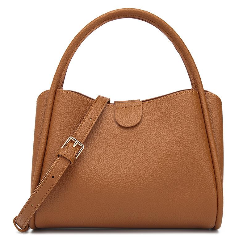 Bags Women'S Large Capacity Retro Style Fashion Versatile One Shoulder Portable Niche Commuter Bag