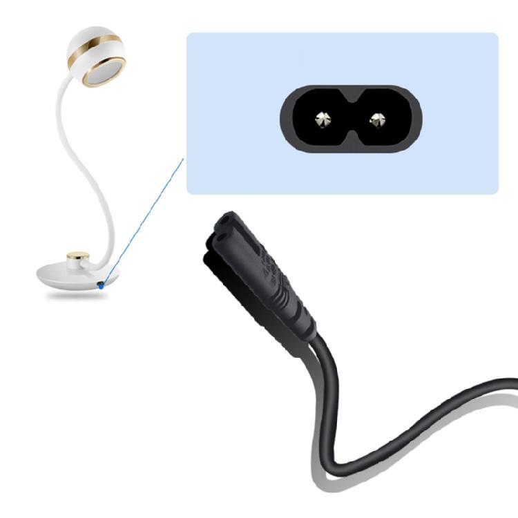 C14 to C7 Cord PVC Male to Female Cable Convenient Power Cable PVC Cord for Room