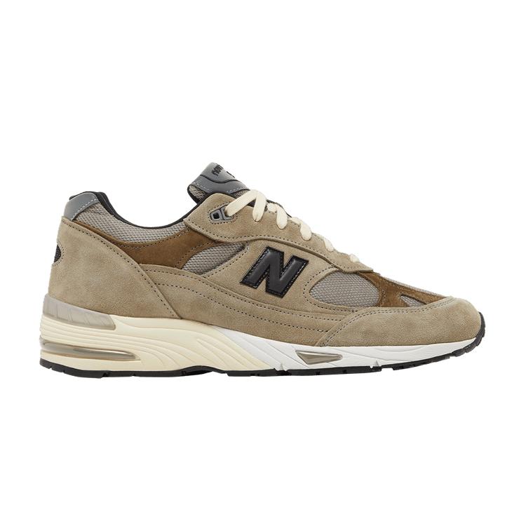 JJJJound x New Balance 991 Made in England Grau Herren Sneaker Pflasterstein Covert-Grün Schwarz M991JJA