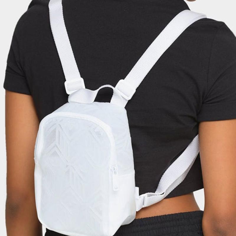 Adidas Originals Polyester Backpack Regular Women's White Adidas GN3038