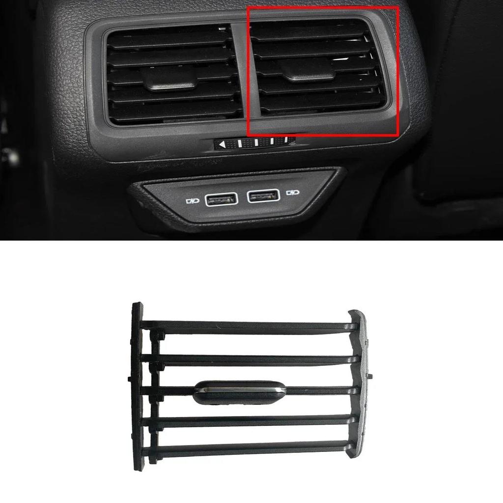 Für VW Golf 7 7.5 GTI R Line 2013-2020 1 2 Stück Neu Rücksitz Armlehne AC Luftauslass Gitter Lasche Klappclip Verkleidung