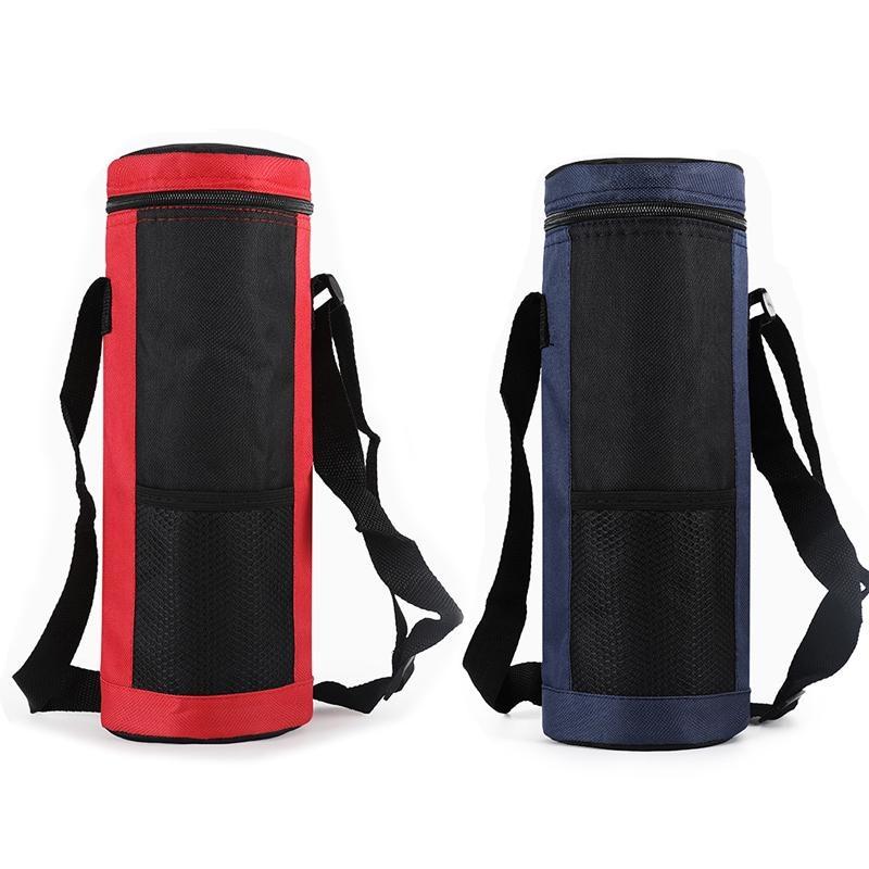 1PC Water Bottle Round Insulation Cover Folding Ice Pack Hot Water Bottle Insulation Cover for Outdoor Picnic Trip