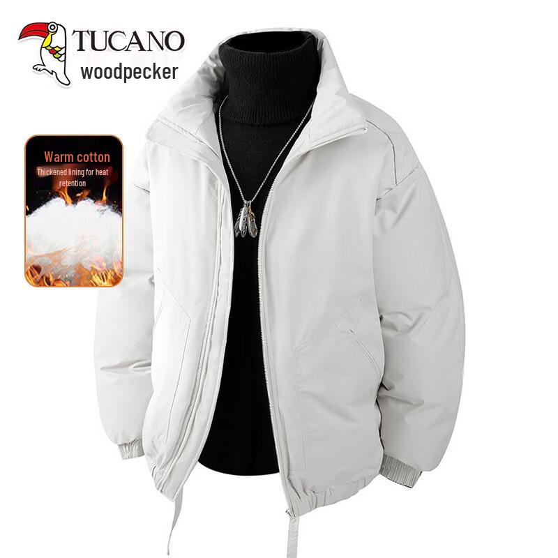 TUCANO Men's Thickened Stand-Collar Puffer Jacket