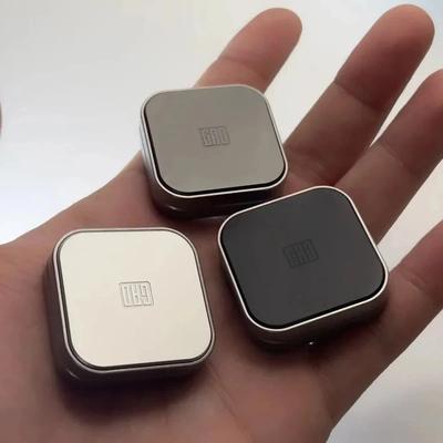 Metal Square Blocks Magnetic Fidget Slider EDC Tool Hand Spinner DIY Anti-anxiety Stress Relief Adult ADHD Decompression Toys