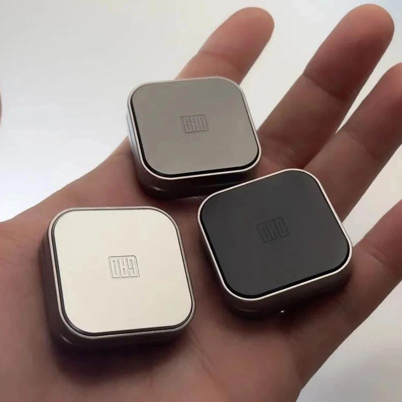 Metal Square Blocks Magnetic Fidget Slider EDC Tool Hand Spinner DIY Anti-anxiety Stress Relief Adult ADHD Decompression Toys