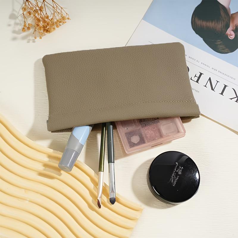 1pc Self-Closing Long Wallet Passport Driver's License Document Set Earphone Data Cable Storage Cash Storage Bag Cosmetic Bag