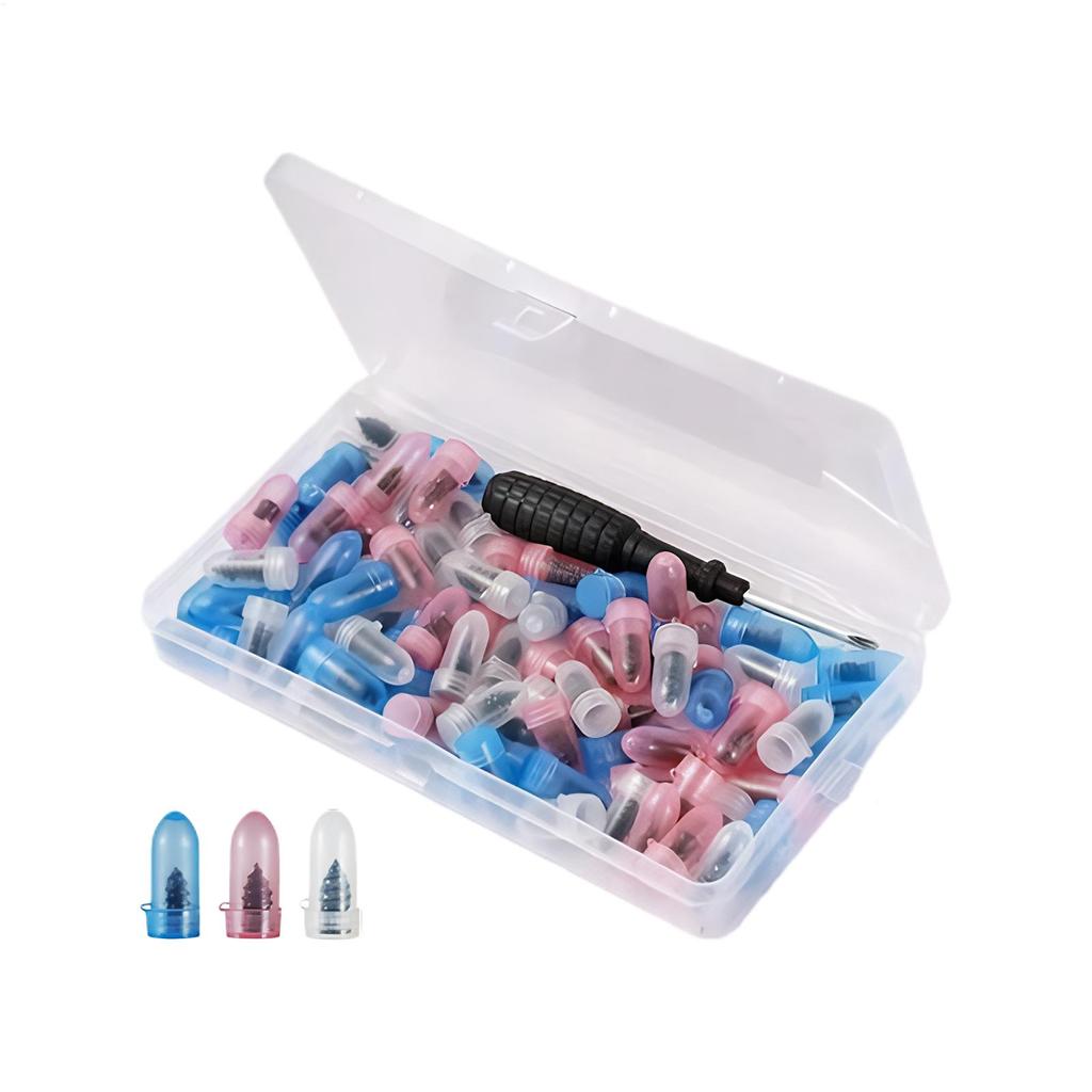 Car Tyre Repair Rubber Nail Set Auto Motorcycle Tyre Repair Nails Truck Scooter Bike Tire Puncture Screw Tool Accessories