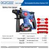 Dongcheng Brushless Cordless Rotary Hammer CN plug (adapter included)