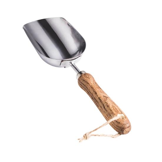 Gardening Weeding Tool Stainless Steel Precision Weeder with Durable Wooden Handle Easy Weed Removal Digging Tool for Balcony Yard