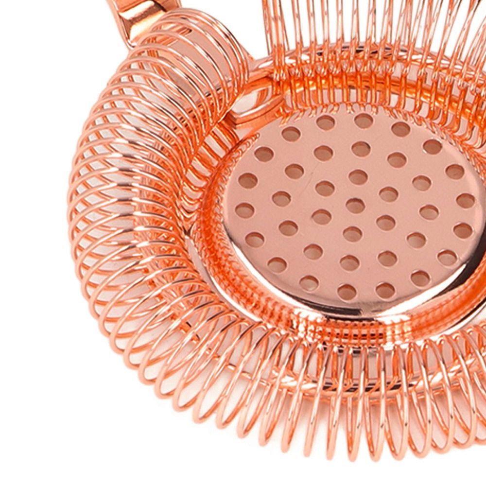 With Handle Cocktail Strainer Stainless Steel Drink Strainer Professional Ice Filter Bar