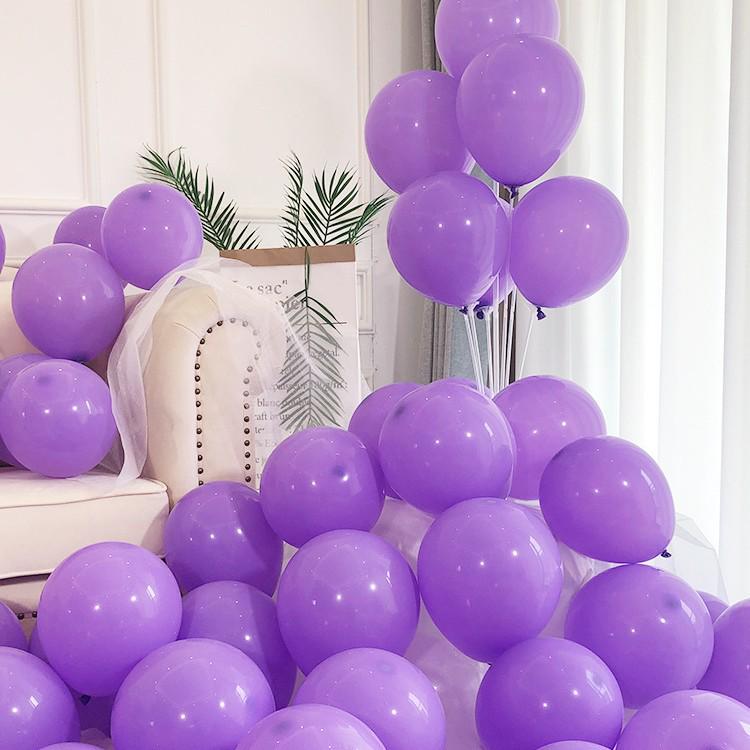 "Non-toxic Macaron Color Balloons - Multiple Colors for Event Decoration"