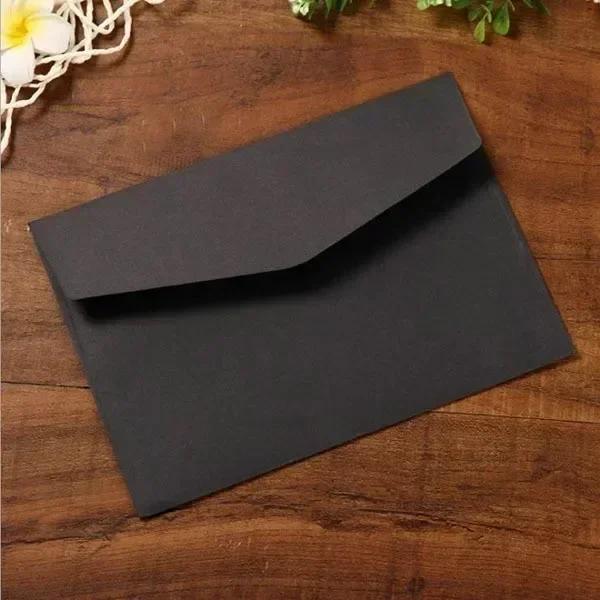 10Pcs/lot Vintage Packaging Letter Paper Envelope School Supplies Brown Kraft European Style Postcard Invitation Card Stationery