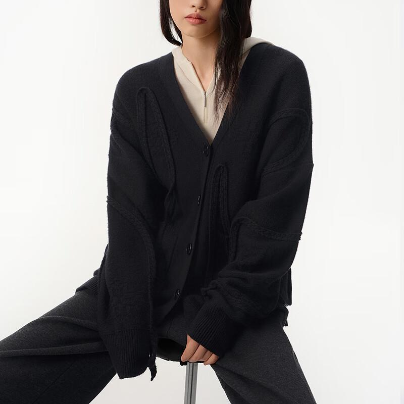 Broadcast Women's Irregular Tassel Knit Cardigan