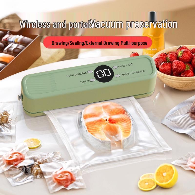 Portable Automatic Vacuum Sealer for Freshness Preservation