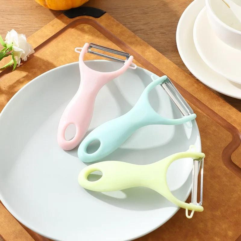 Nordic PP Handle Stainless Steel Peeling Knife Household Potato and Vegetable Peeler Kitchen Kitchenware