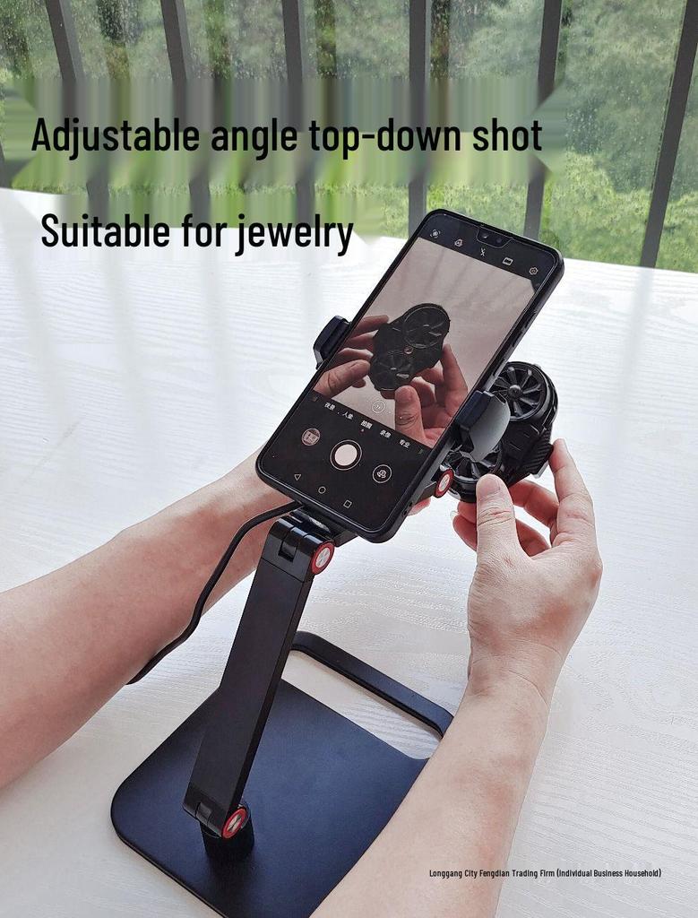 Ultra-Quiet Mobile Phone Cooler with Stand & Semiconductor Refrigeration