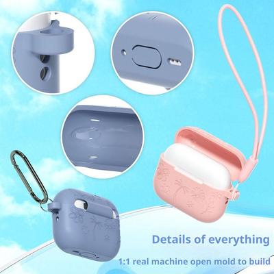 AirPods Pro 3 Special Silicone Protective Case 360 ° All Inclusive+Built-in Shock-Absorbing Corner Enhanced Anti Fall Protection