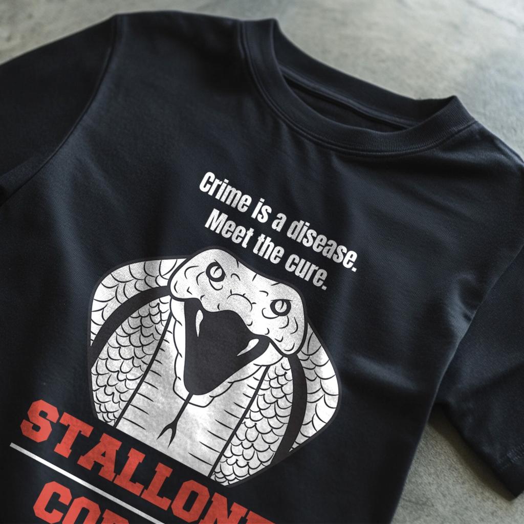 Unisex shirt Cotton Oversize Large Size Stallone Ivan Drago Rocky Balboa Cobra Demoliton Man Movie T-Shirt Lundgren-