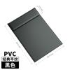 Leather A4 Conference Pad Board With Pen Slot Cup Holder Office Desk Organizer Meeting Room