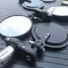 Foldable Motorcycle Rearview Handle Bar End Mirrors Moto Accessories 16-18mm Universal Motorbike Handlebar Round Convex Mirror