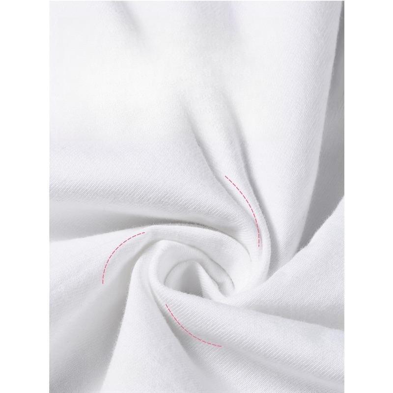 European Size Womens White Short Sleeve T-Shirt | Casual Crew Neck Love Heart Leopard Print Graphic Tee, Daily Wear Summer Fashion Top