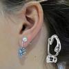 24Pcs DIY Earrings Converter With Comfort Earring Pads Turn Pierced Into Clip-On