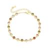 Colored Stone Bracelet Women's Light Luxury Niche Exquisite High-end Simple Versatile Bracelet New Girlfriend Jewelry 2026