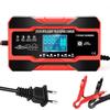Chargeur de batterie de voiture entièrement automatique 12V 6A /12V10A 24V5A /12V8A 24V4A, chargeur de batterie à affichage numérique, chargeurs de réparation d'impulsions de puissance, acide de plomb sec et humide