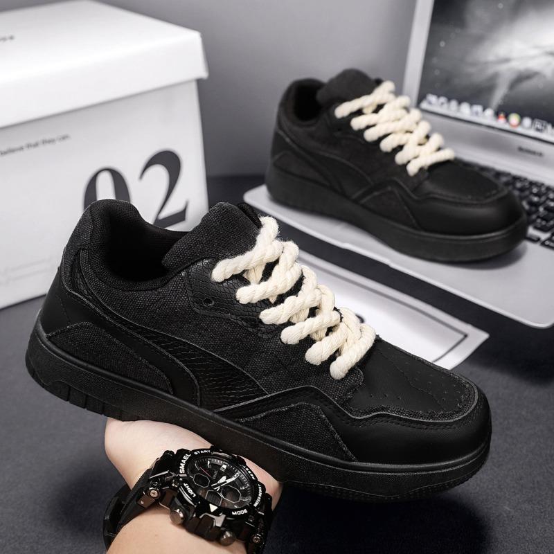 Fashion 2024 Spring and Autumn New Casual Fashion Trend Men's Outdoor Cloth Shoes Sneakers Board Shoes Casual Breathable Men's Shoes