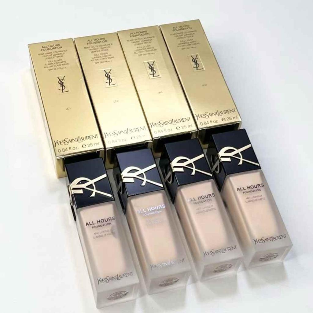 YSL All Hours Foundation Compact LC2 25ml Matt Vollabdeckend Langanhaltend Ölkontrolle