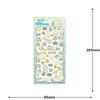 Kamio Japan Jewel Petit Drop Flauschiger Vogel 227690 Aufkleber, Freunde,