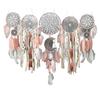 Indian Dream Catcher Wind Chime: Handmade Feather Pendant, Indoor Tassel Wall Hanging, Wedding Decoration