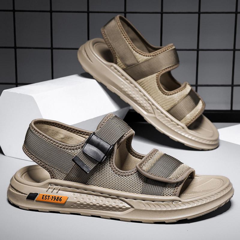 Summer Breathable Comfortable High-Quality Ultra-Light Slippers Classic Beach Sandals Men's Trendy Lightweight Shoes