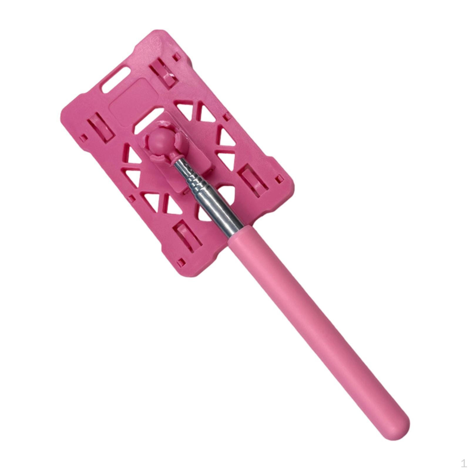 

Car Parking Payment Rod Holder with Telescopic Reach рожевий