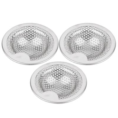 Stainless Steel Sink Strainer Anti‑Clogging Waste Plug Stopper Filter Basket Catcher Kitchen