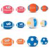 Dog Squeaky Rubber Toys Dog Latex Chew Toy Puppy Sound Toy Animal Bite Resistant Ball Pet Supplies For Small Medium Large Dog