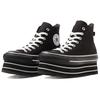 Converse All Star Stage Hi Comfortable Versatile Durable High-Top Canvas Shoes Women sneaker Black 31311660