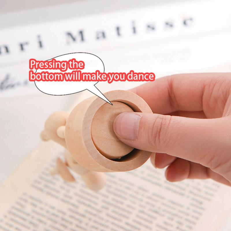 Cute Dancing Puppet Ornament Series Kawaii Animal Ornaments Bedroom Desktop Ornaments Birthday Gifts for Children