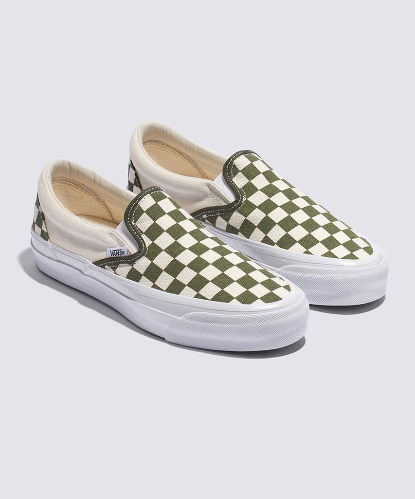 Vans Premium Classic Slip-On 98 Lx - (Checkerboard) Grape Leaf / Vn000D5Akcz1