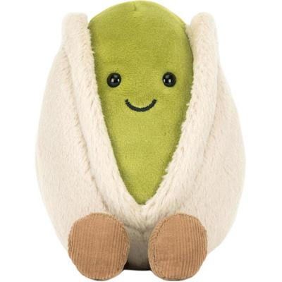 Jellycat Comida divertida fofa Horesio pistache boneca companheira de conforto boneca de pelúcia sentada 11cm de altura