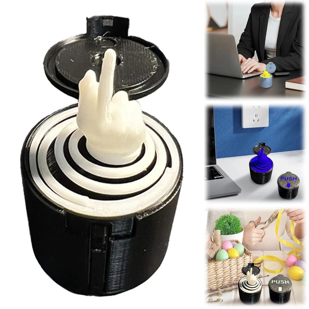 Middle Finger In A Box Fun Surprise Box Pop-up Novelty Fun Gift