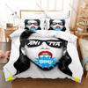 Cool Anitta Singer Duvet Cover + 2 Pillowcases 3D Print Polyester Bedding Set Fan Bedroom Decor Bed Linens Latin Pop Star Anitta