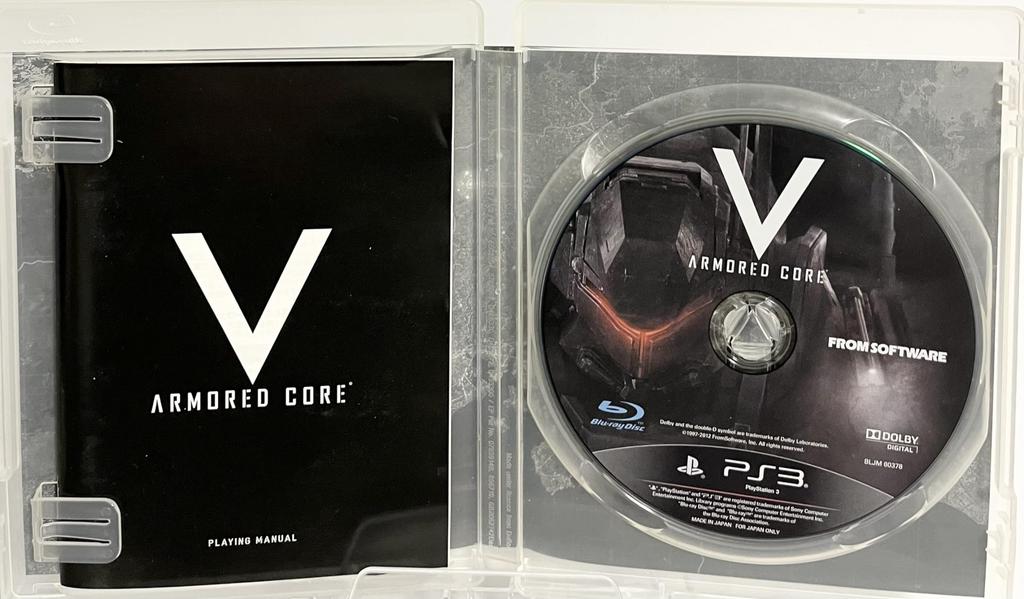 ARMORED CORE V Core PS3 (Pansrade Fem) (Ingen bonus) -