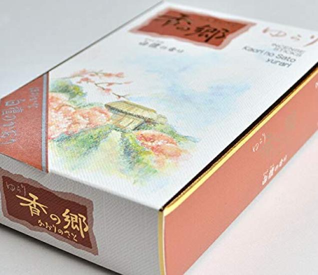 Okuno Seimeido Incense Village Yurari Large Loose Pack Practical Incense Sticks Sandalwood Scent