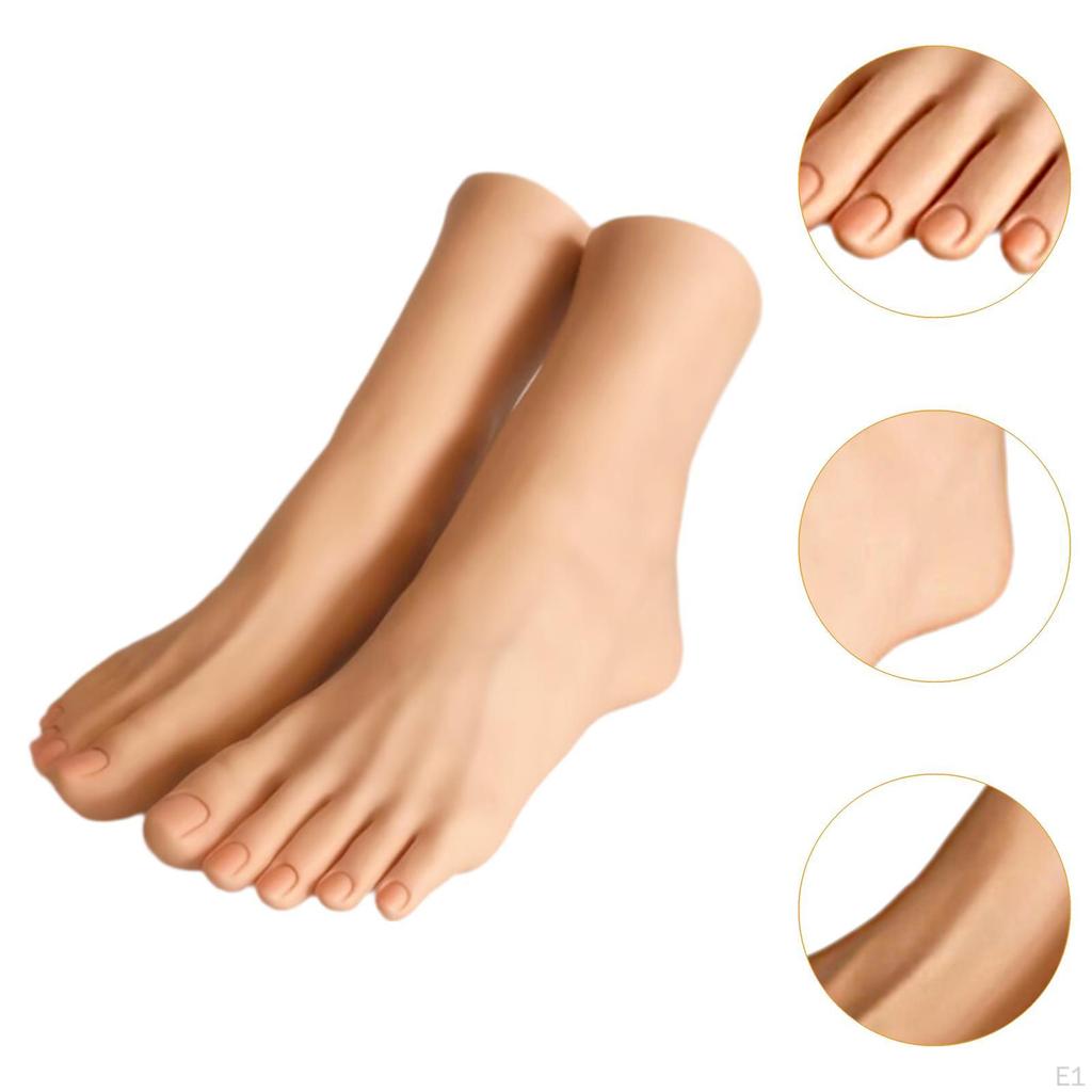 Füße Modell Mannequin Fuß Display,Socken Display,Mehrzweck,Lebensechte,Realistische,Gefälschte für