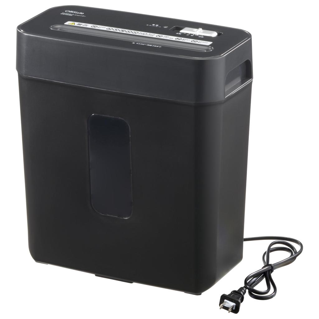 OHM OffiStyle Micro-Cut Shredder | OHM Electric SHR-MX302 00-6174